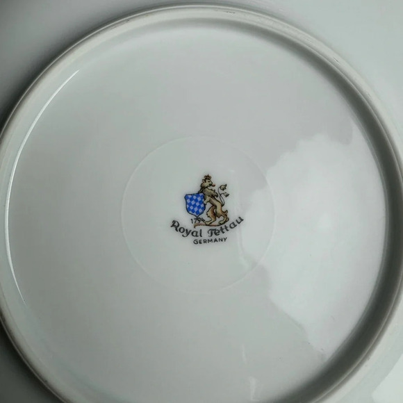 Princess Pearl Grey by ROYAL TETTAU Bread & Butter Plate set of 4 - Picture 4 of 5